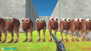 Escape from Monsters If You Can. Animal Revolt Battle Simulator