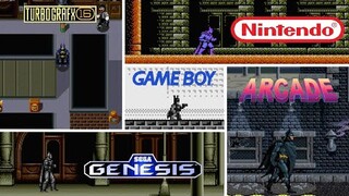 Batman [1989] Game Boy vs. TurboGrafx-16 vs. NES vs. Sega Genesis vs. Arcade