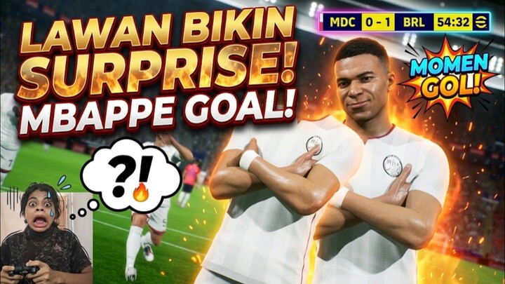 SURPRISE MBAPPE GOAL