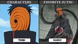 NARUTO CHARACTERS AND THEIR FAVORITE JUTSU | Naruto All Jutsu Technique | AnimeLife