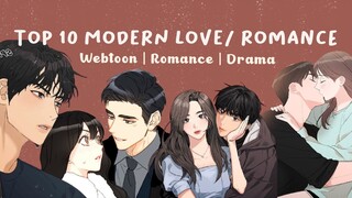 MODERN LOVE WEBTOON RECOMMENDATION | Romance/Drama/Webtoon