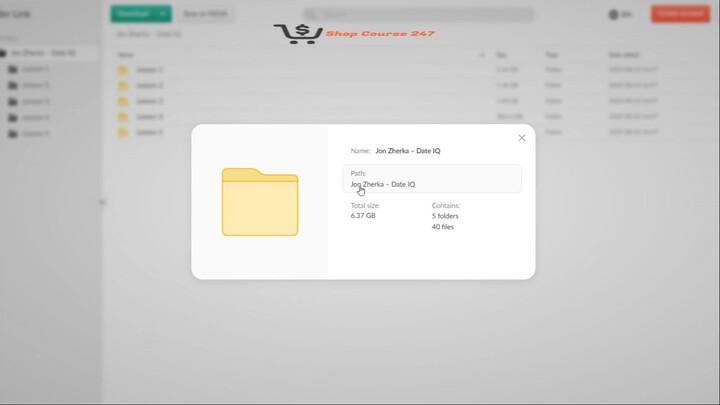 [Shopcourse247.com] Jon Zherka – Date IQ