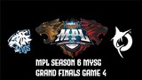 EVOS SG VS TODAK | MPL SEASON 6 MYSG | GRAND FINALS | GAME 4