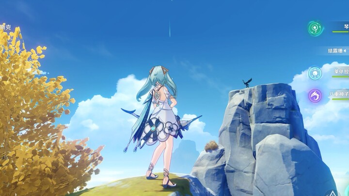 Genshin Impact Longest Bow Shot: From Mount Qiyun to Blast an Explosive Barrel in Inazuma