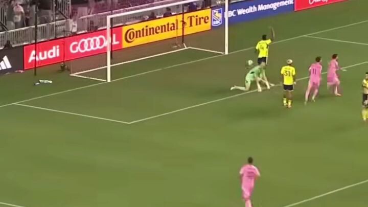 Messi's header against Nashville