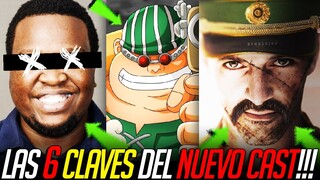 Los 6 ÚLTIMOS ACTORES de ONE PIECE LIVE ACTION❗😱 ▶ ONE PIECE LIVE ACTION NETFLIX #31