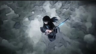 Muichiro Tokito First Attack Mist Breathing Fourth Form Shifting Flow Slash 1080p HD
