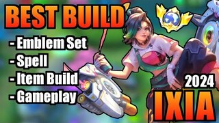 IXIA BEST BUILD 2024 | TOP 1 GLOBAL IXIA BUILD | IXIA - MOBILE LEGENDS | MLBB