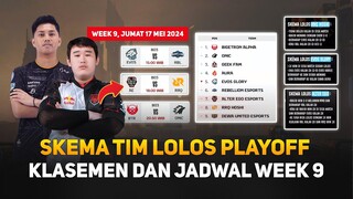 Skema Tim MPL Lolos Playoff ? Klasemen dan Jadwal MPL ID S13 Week 9