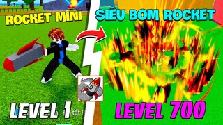 Blox Fruit Thử Thách Ăn Trái Rocket Level 1 Triệu Hồi Siêu Tên Lửa Trong Update 20