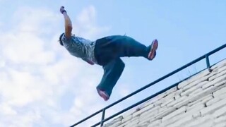 Chủ Thớt Người Hy Lạp Đầu Tiên Trên Bilibili? Parkour Siêu Đỉnh Cao