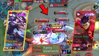 MY ENEMY SAID MY HANDS ARE SLOW AND THIS HAPPENED!! - MLBB