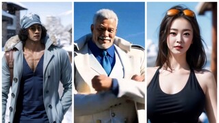 One Piece One Piece Live-action AI modeling experiment Wan Ziliang, Crow Brother, Peter Ho, Song Yi,