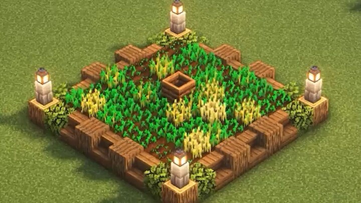 Minecraft aesthetic farm