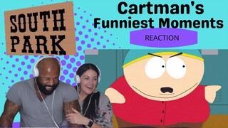 MY GIRLFRIENDS FIRST TIME WATCHING SOUTH PARK- CARTMAN'S FUNNIEST MOMENTS- COUPLES REACTION