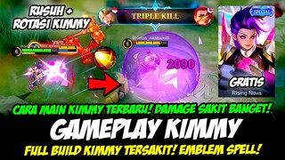 GRATIS❗ KIMMY SKIN SPECIAL❗ CARA MAIN KIMMY TERBARU + BUILD KIMMY TERSAKIT❗GAMEPLAY KIMMY TOP GLOBAL