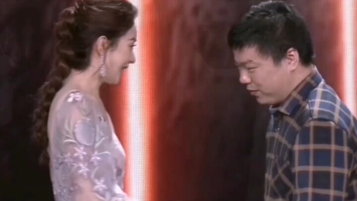 She says she doesn’t know him, but bursts into tears as soon as she hears his name.