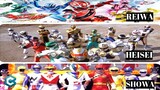 PENJELASAN 3 PERIODE SUPER SENTAI