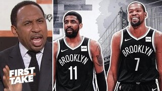 "Not Kyrie, KD can't carry Nets anymore" - Stephen A. on Heat def. Nets 113-107