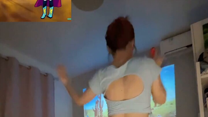 Blue Suit 2nd Edition! Original camera does not pull legs slow dance full power! Just dance switch