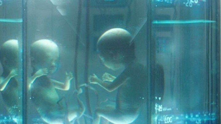 In the future world, a family can only have one child, and the extra ones must be killed (American v