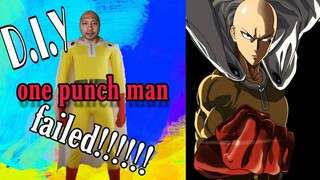 DIY one punch man Costume FAILED!!!!!!!!walang nabili😅😭2019