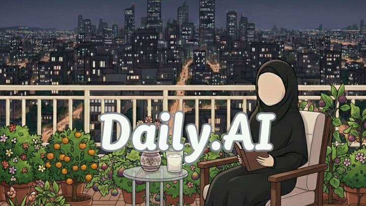 MENIKMATI MOMENT DI MALAM HARI #KARTUN.AI