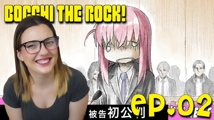I LOVE HER IMAGINATION 🤣Bocchi the Rock! Ep. 02 Reaction