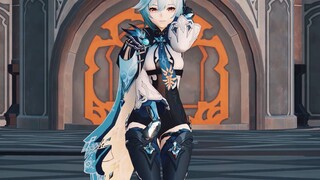 【原神MMD】旅行者，想看我跳这种舞吗？ ~ Phone Number【优菈】