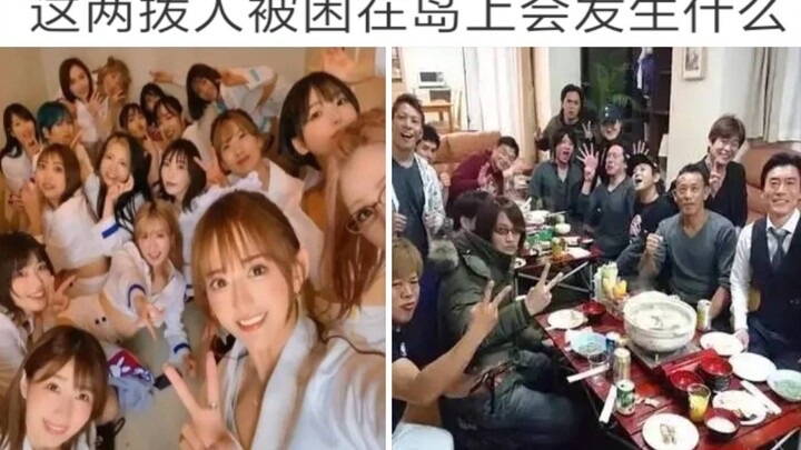 "这两拨人被困在岛上会发生什么？"
