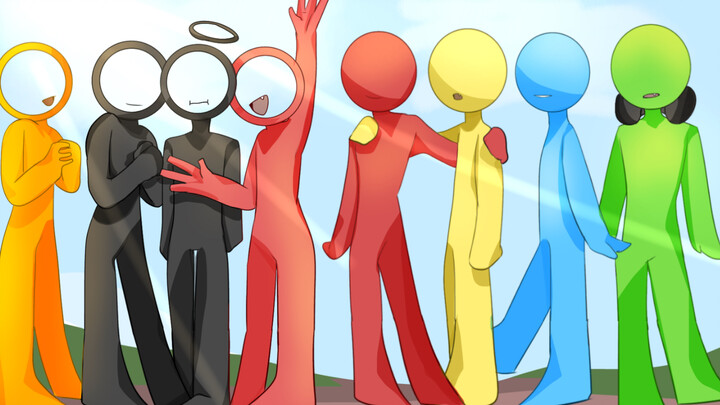 ［Alan Becker Pseudo-All Members］ animation//Mulai Lagi meme