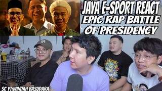 JAYA E-SPORT REACT EPIC RAP BATTLE OF PRESIDENCY 2024!!!