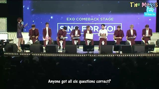 [ENG SUB] EXO Sing For You Showcase Full