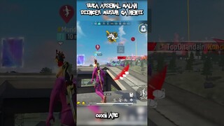 BUKA ARSENAL BERUJUNG DIINCER MUSUH TRUS #freefire #shorts