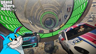 "the boys" đua xe | GTAV online : Stunt race