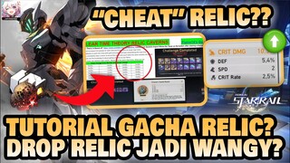 TUTORIAL GACHA RELIC WANGY??! "Cheat" Gacha Relic??! 🤔 | Honkai: Star Rail