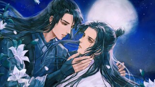 【二哈和他的白猫师尊】楚晚宁初吻名场面 墨燃*楚晚宁  ||  前方高能预警 ||师尊两世初吻都给狗子了