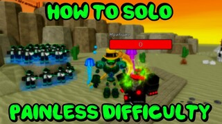 How To Solo With 3 Towers In Zombie Madness Pyramid Of Anubis - Roblox