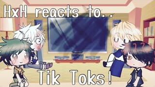 HxH reacts to tik toks// gacha life hxh// hxh// hunter x hunter