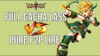 GRAND CHASE CLASSIC - FULL GACHA SET LASS VS PURE F2P LIRE