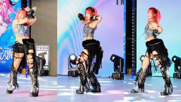 So fierce, sis! Is she a guy-killer or a girl-killer?!