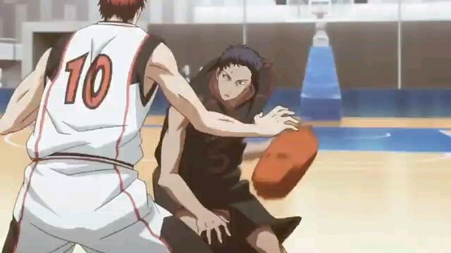 Kagami vs Aomine in zone