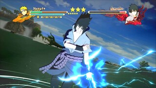 Sasuke vs Naruto Samurai Bridge Boss Battle! Naruto Shippuden Ultimate Ninja Storm 3 (4k 60fps)