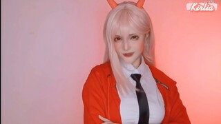 [Cosplay] [Chainsaw man] Power, waifu với vẻ đẹp kì lạ nhiều người mê | Chainsaw Man