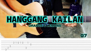 Hanggang Kailan - Orange & Lemons - Fingerstyle Guitar (Tabs) Chords + lyrics