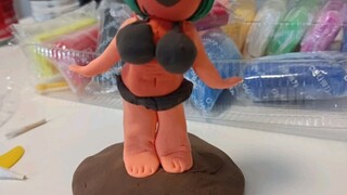 Changes in Super Light Clay after One Week