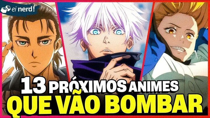 13 ANIMES BOMBÁSTICOS CHEGANDO EM 2021 e 2022