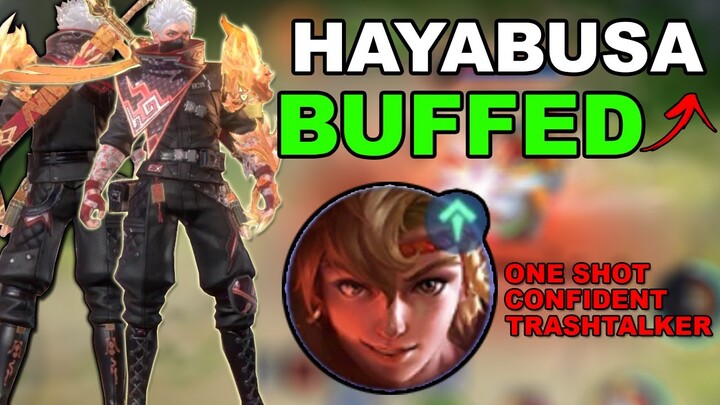 HAYABUSA Buffed Because of Exorcist Skin | Mobile Legends