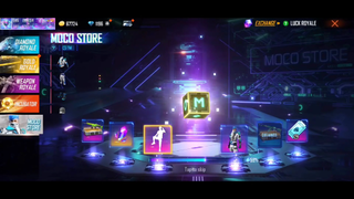 FREE FIRE NEW BLUE WAVE BUNDLE IN MOCO STORE EVENT - FREE FIRE NEW EVENT - GAREN