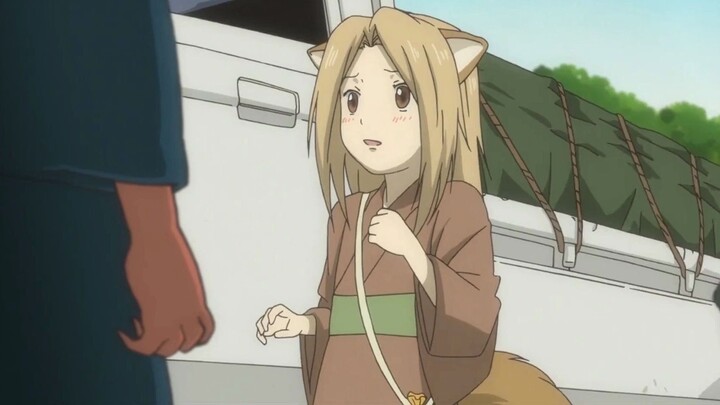 The little fox is here to see Natsume again! What a cute boy!